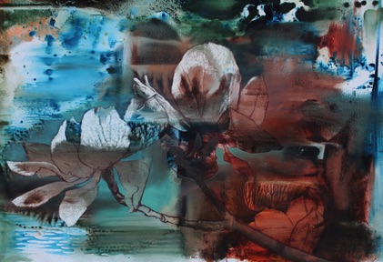 'magnolia'
13.75 x 20
oil on paper on aluminum
